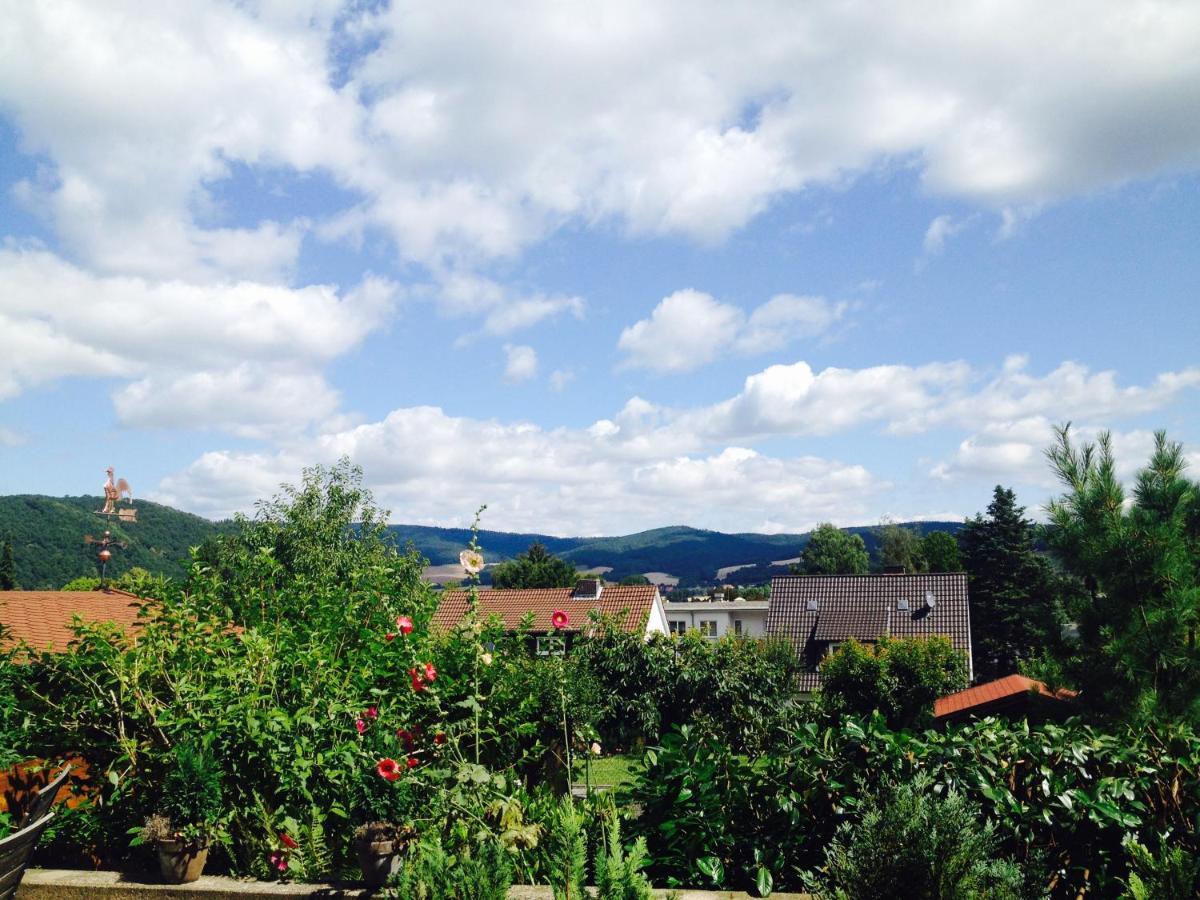 Pension & Cafe Meine Sonne Sole Mio Бад-Зоден-Аллендорф Экстерьер фото